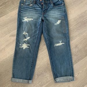 American Eagle Boy Crop jeans, NWT, sz8